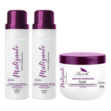 Kit Shampoo, Cond E Mascara Matizante Aramath Home Care