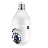 5g Wifi E27 Bulb 4x Câmera De Monitor De Segurança De Vídeo