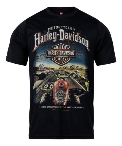 Remera Yorkstone Harley Ruta Todos Los Talles