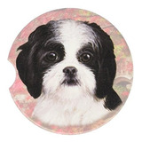 E & S Animales Blanco Y Negro Perrito Cortado Shih Tzu Coast