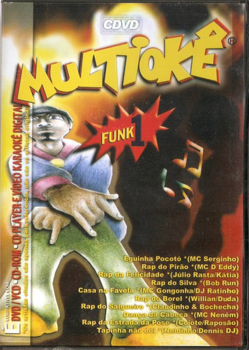 Dvd Multiokê - Funk 1 