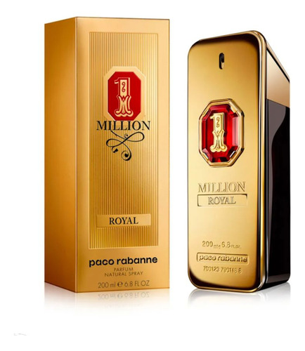 Perfume De Hombre One Million Rabanne Royal 200ml Original