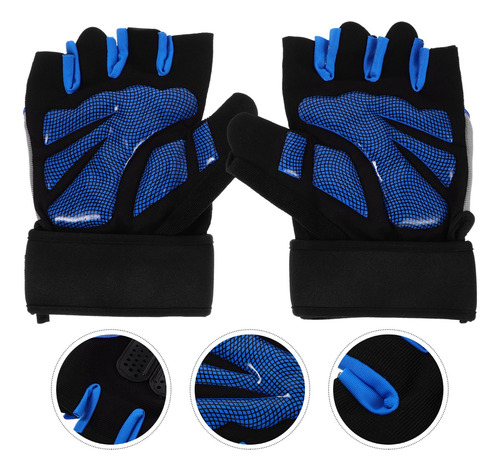 Guantes Gimnasio Gym Pesas Crossfit Pesas Bicicleta Deporte