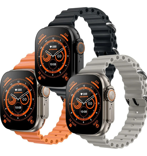 Reloj Inteligente T10 Ultra Smartwatch Cargar Inalámbrica 