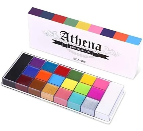 Paleta Tintas Artistica - Athena Ucanbe Original Importada