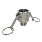 Conexion Camlock B De 1/2 Cervecera Acero Inoxidable