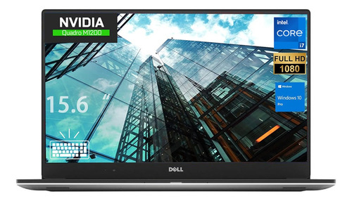 Dell Laptop5520 Nvidia M1200 Core I7-7ª Gen 16+512g Ssd 15.6