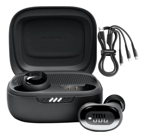 Audífonos Inalambricos Jbl Live Free 2 Black Bluetooth