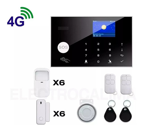 Sensor De Movimiento Alarma Gsm / Wifi Para Casa O Negocio