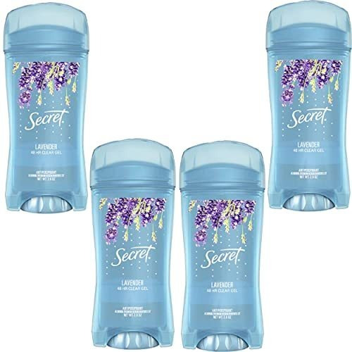 Desodorante Sólido Invisible Secret Lavanda 2.6 Oz (pack 4)