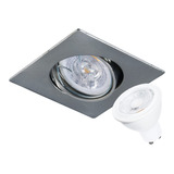 Spot Empotrable Led E24 Dicroica Gu10 Embutir Ac + Lampara