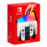 Nintendo Switch Oled 64gb Standard Color  Blanco Jfs Tech 