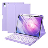 Funda Con Teclado iPad Air 10.9 Inch 5th 4th Gen Purpura