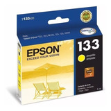 Cartucho Epson 133 Amarillo Blister T25 Tx125 Tx133 Tx135 