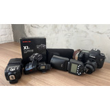 Camera Canon 6d + Lente 50mm + 1 Flashs + Radio Flash