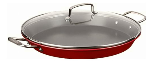 Cuisinart Non-stick Paella Pan, 15 , Red