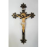 Crucifijo Cristo De San Benito De 40 Cm