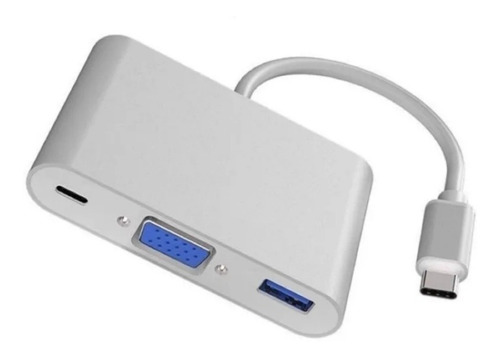 Adaptador Hub Tipo C Usb C A Vga 4k Usb 3.1 Tipo C Macbook