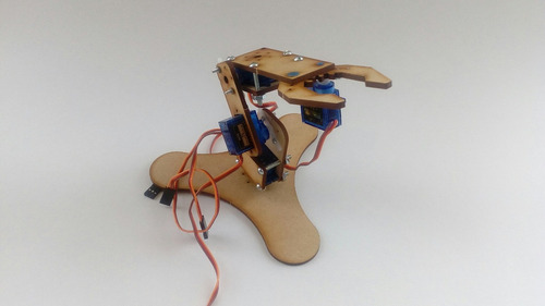 10 Kit De Brazo Robotico Para Escuelas Arduino Mayoreo