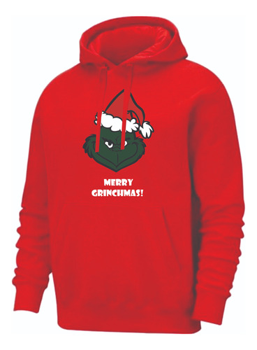 Buzos Busos Hoodie Navideños El Grinch Navidad M2