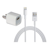 Cargador 5w+cable 1m Compatible iPhone 5 6 7 8 X 11 12 13 14