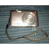 Camara Nikon Coolpix S4200 Plateada 16 Mp Batería Recargable
