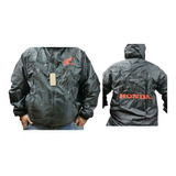 Campera Rompeviento Con Capucha Honda El Tala