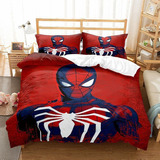 Juego De Cama Con Funda De Edredón De Spider-man, Doble 0