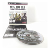 Metal Gear Solid Hd Collection Ps3 Jogo Mídia Física Origina