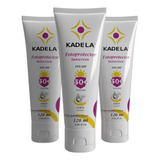 Kadela Fotoprotector Envase Con 120 Ml Aroma A Coco 3 Pack
