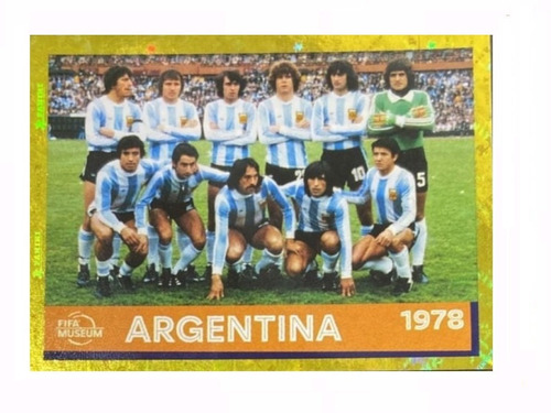 Figurinha Museu Fifa Seleção Argentina 1978 Fwc 24 Copa 2022