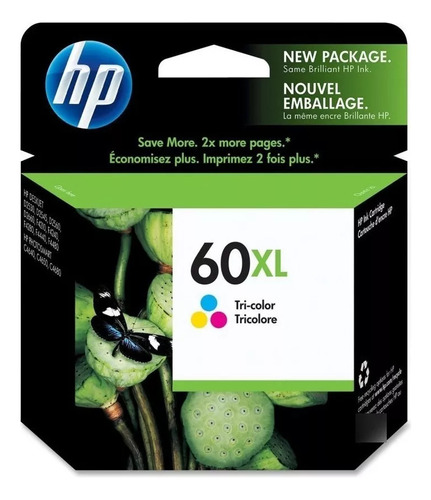 Cartucho Hp Cc644wl 60 Xl Color F2480 F4210 F4235 4240 4280