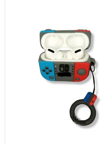 Funda Uso Rudo Estilo Nintendo Compatible Con AirPods 