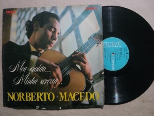 Lp Norberto Macedo Meu Violão Minha Seresta 1969 Frete Barat