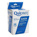 Gasas Esteriles Quirmex Absorbentes De Álgodon 7.5x5cm C/100