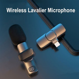 Micrófono Lavalier Inalámbrico Para iPhone iPad Y Type-c