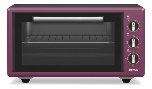 Horno Eléctrico Grill Atma Essential Colores 45l 1400w