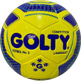 Balón De Fútbol Golty Competition On Nº 3 Laminado Verde