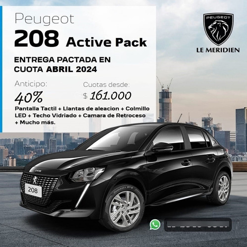 Peugeot 208 Active Pack Manual 1.6