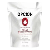 Opción Polvo Decolorante Con Queratina X 500 Ml.