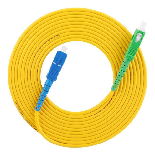 Cable Fibra Optica Para Modem Internet Sc Apc - Sc Upc 15 Mt