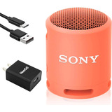 Sony Altavoz Bluetooth Xb12 Extra Bass, Color Coral