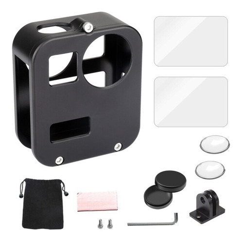 Kit Funda Marco Carcasa Skin De Aluminio Para Gopro Max 360