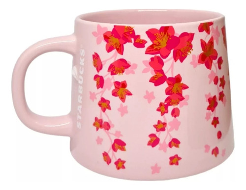 Taza Cerámica Starbucks Cherry Blossom Color Rosa Claro