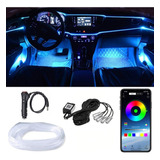 Luzs Interior Del Coche Tira De Led 5in1 6m Rgb App Control