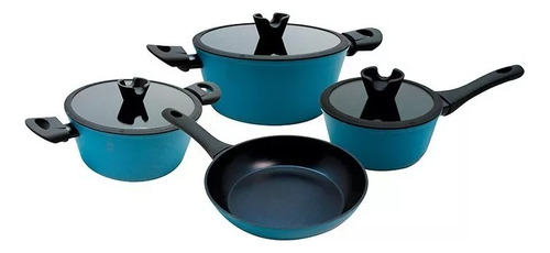 Batería De Ollas Premium De Cocina Keep Diamond 7 Pie