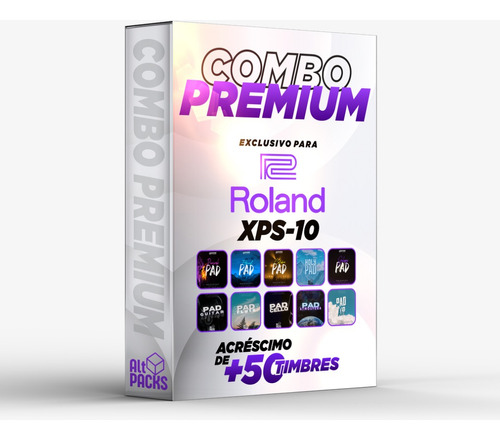 Exclusivo Xps10 - Timbres + Pads Continuos Combo Premium