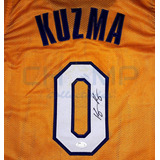 Jersey Autografiado Kyle Kuzma Los Angeles Lakers Cstm Kid