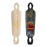 Shape Reflect Longboard 38 Lixa Transparente Cinza Cauldron