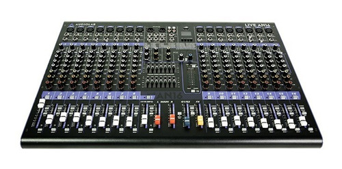 Consola Mezcladora Análoga Audilab Live An16 16 Canales +usb